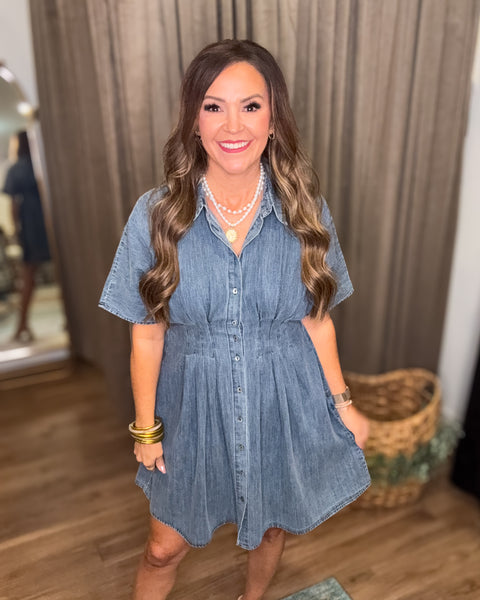 Lainey Denim Dress