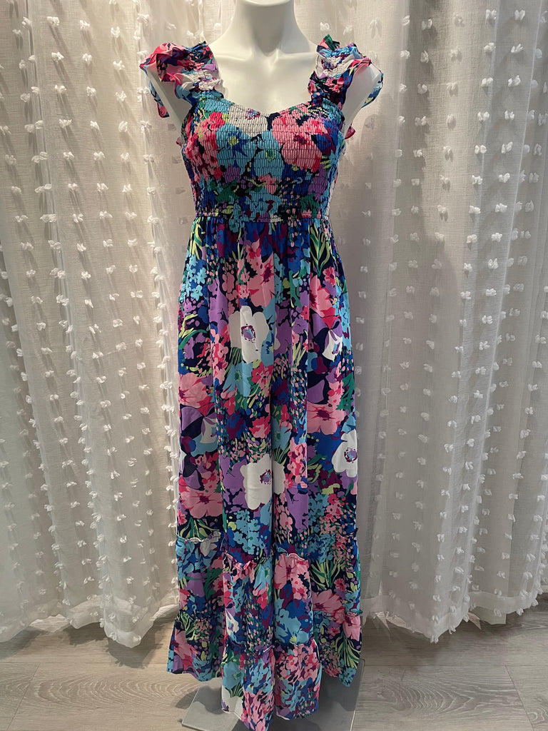 Delany Jumpsuit - Purple