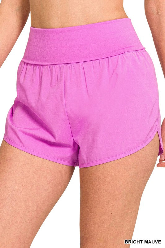 High Waist Running Shorts