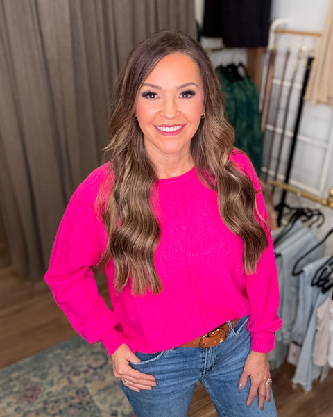 Wrenlee Sweater - Pink