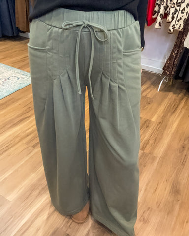 Winslow French Terry Pant - Olive