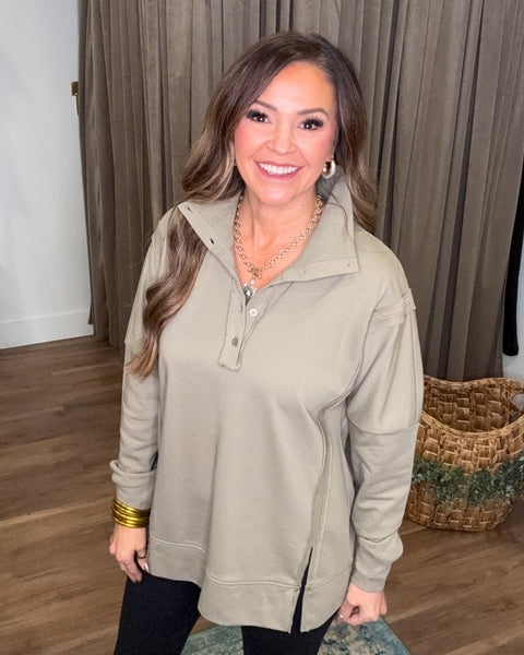 Lora Top - Sage Green