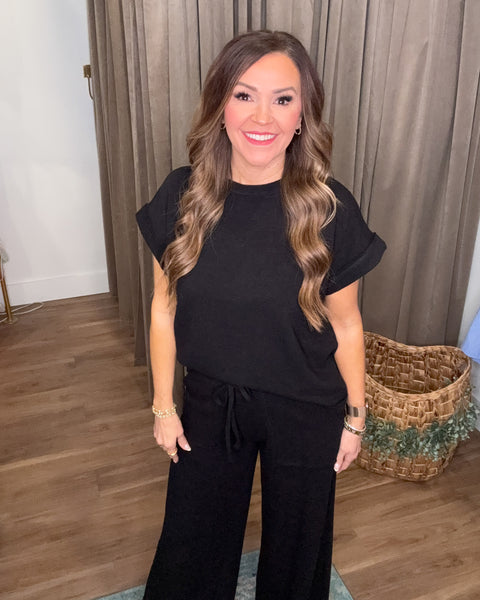 Marlowe Pant Set - Black