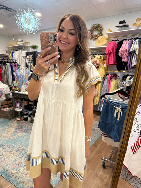 Adalyn Dress - Khaki