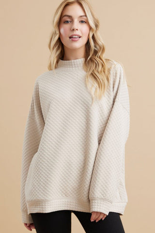 The Abby Pullover - Beige