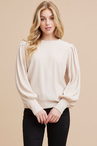 The Jayla Top - Oatmeal