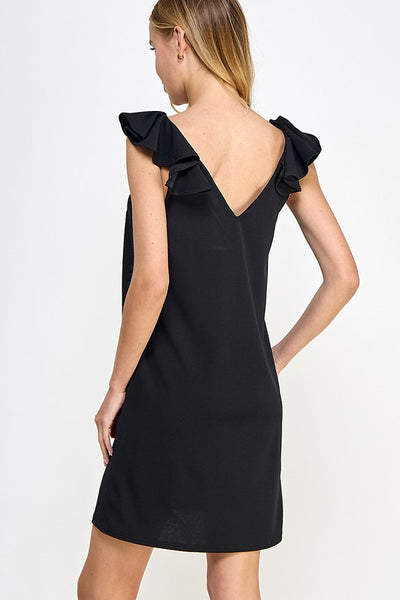 Harlow Shift Dress - Black