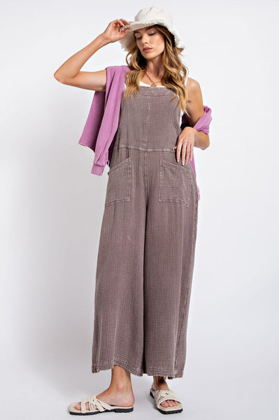 Mia Jumpsuit - Taupe