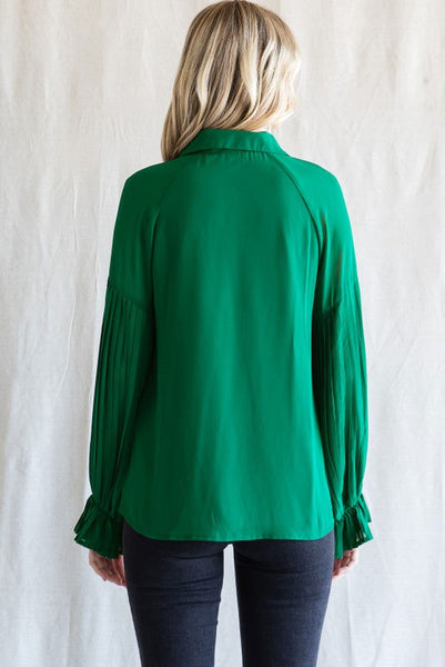 The Quinby Top - Hunter Green