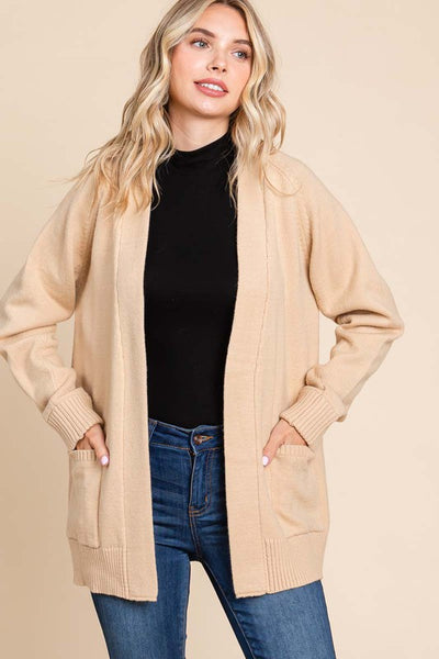 The Grady Cardigan - Beige