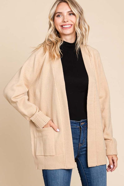 The Grady Cardigan - Beige