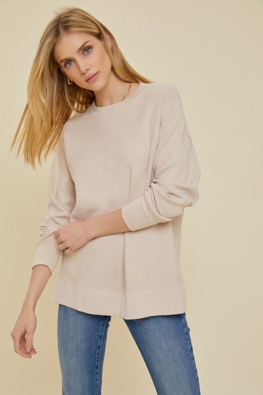 The Jodie Sweater - Oatmeal