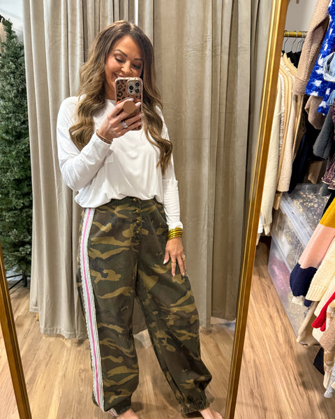 Ryleigh Camo Jogger Pant