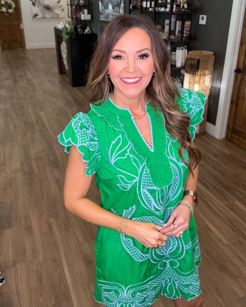 Timeless Appeal Dress - Green