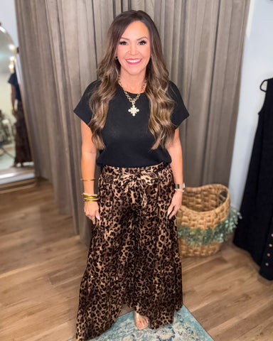 Regan Leopard Pant