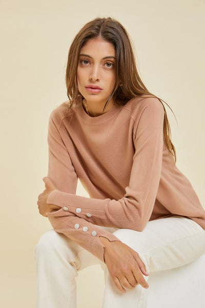 The Rory Sweater - Taupe