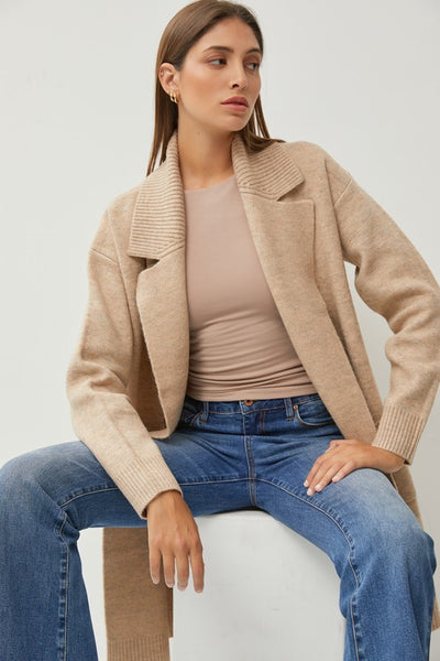 The Haisley Sweater Coat