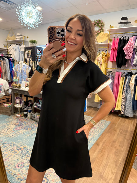 Take The Trip Dress - Black