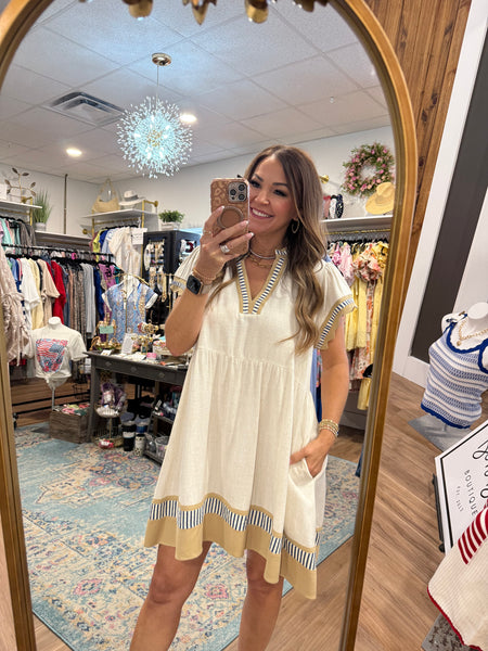 Adalyn Dress - Khaki