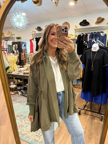 Vivianne Cardigan - Olive