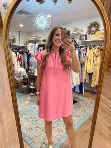 Pure Delight Dress - Pink
