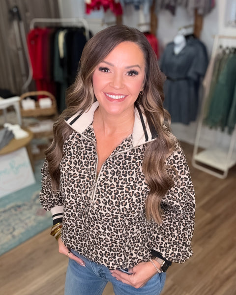 Willa Leopard Top