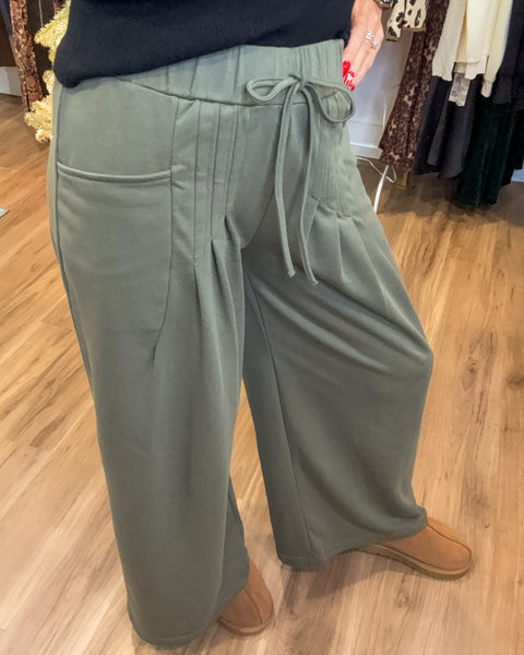 Winslow French Terry Pant - Olive