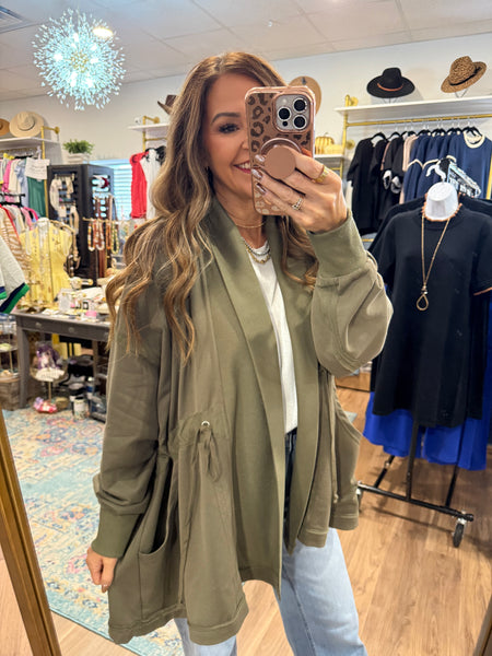 Vivianne Cardigan - Olive