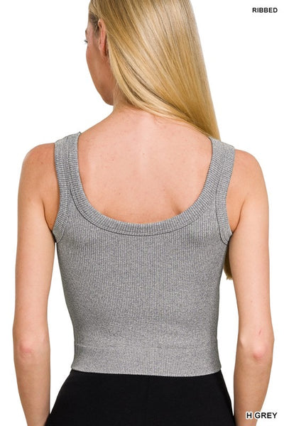 Olandria Seamless Ribbed Tank
