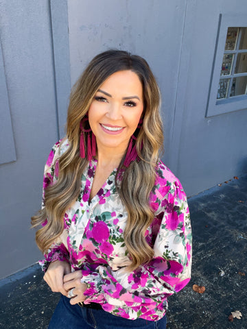 Colette Floral Top