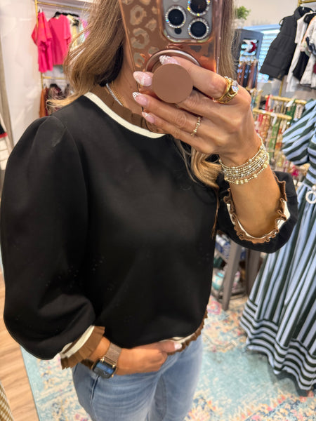 Always There Top - Black