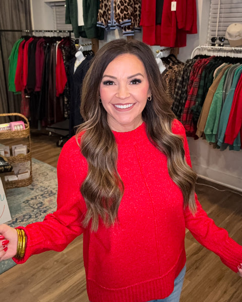 Cillian Sweater - Red