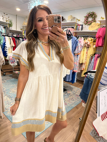 Adalyn Dress - Khaki