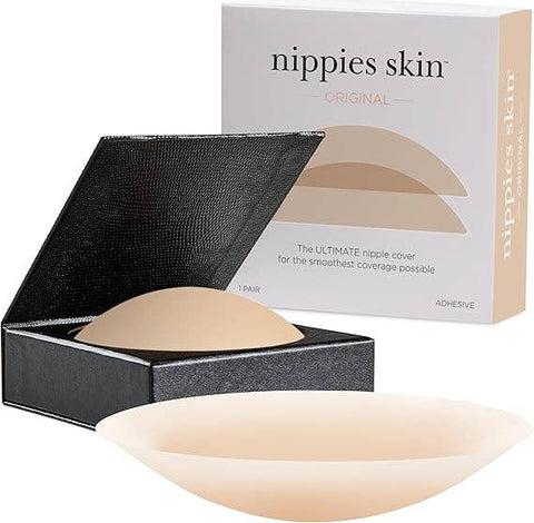 Nippies Skin Adhesive Nipple Covers: Creme / Size 2 (D+ cups)