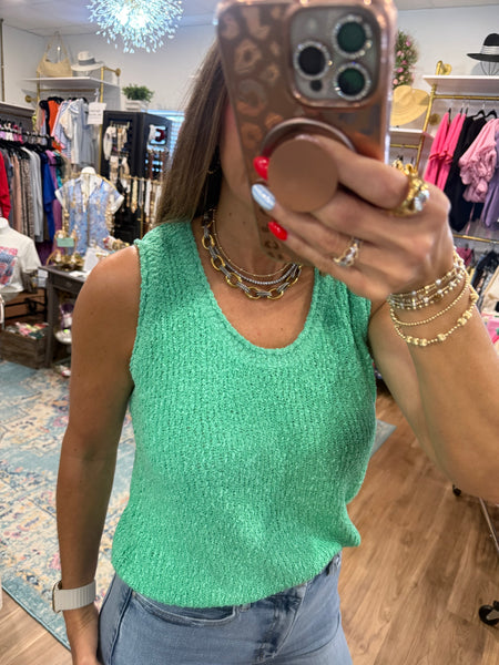 A Sweet Escape Top - Green