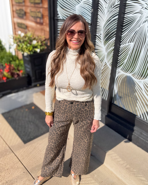You Got The Best Of Me Leopard Pant