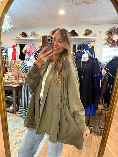 Vivianne Cardigan - Olive