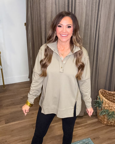 Lora Top - Sage Green