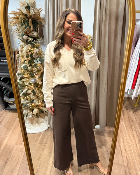 Perfectly You Pant - Brown