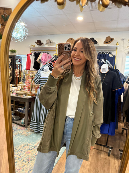 Vivianne Cardigan - Olive