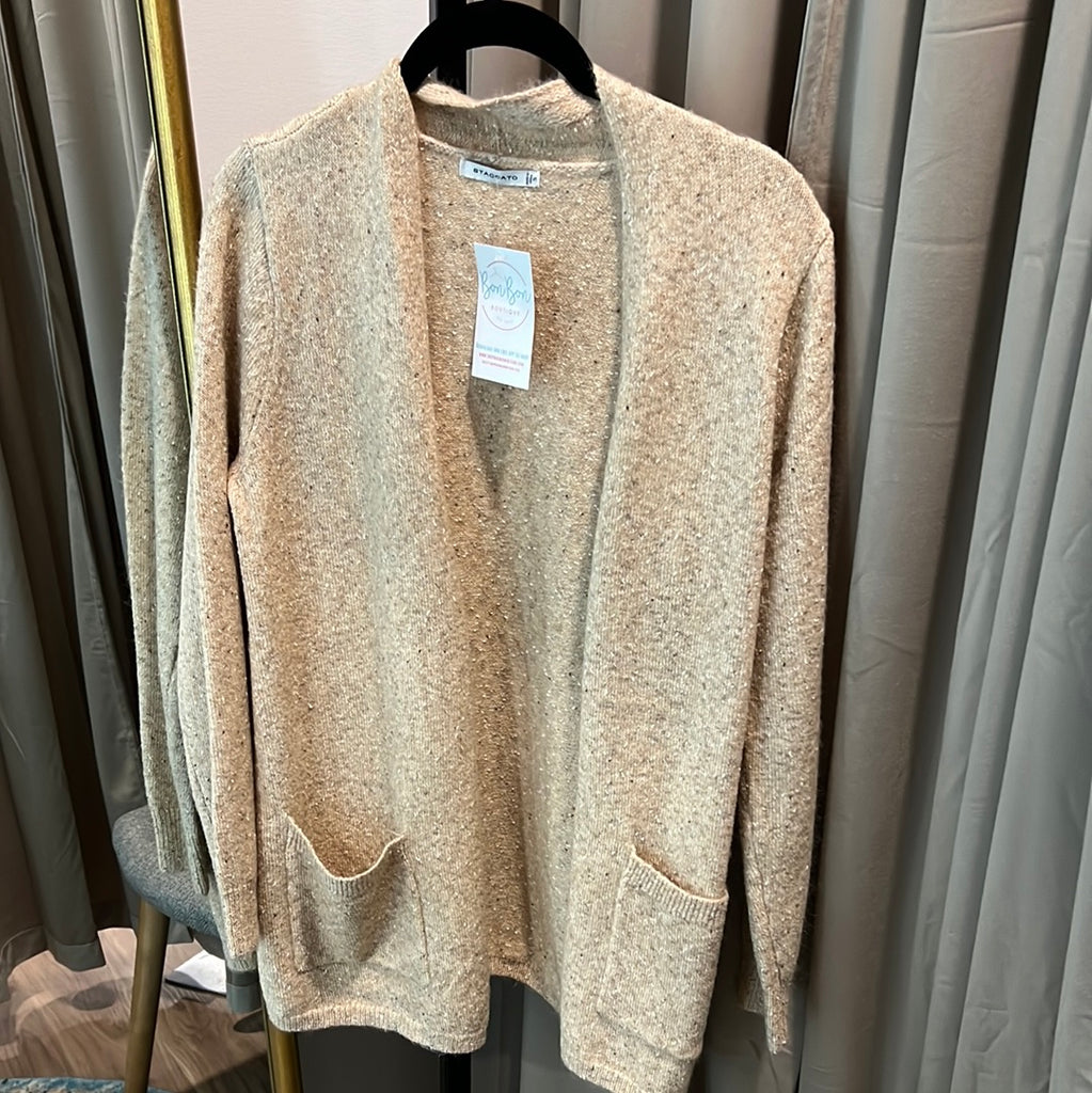 The Christa Cardigan - Taupe