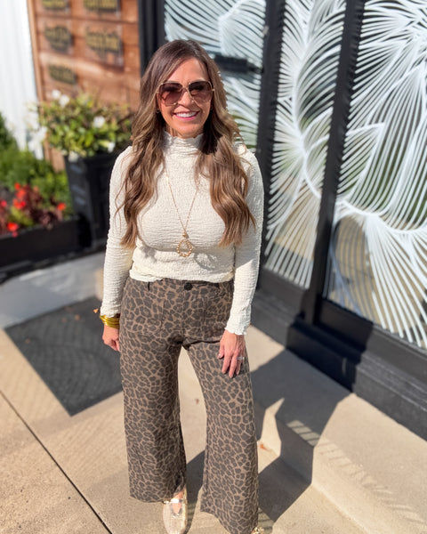 You Got The Best Of Me Leopard Pant
