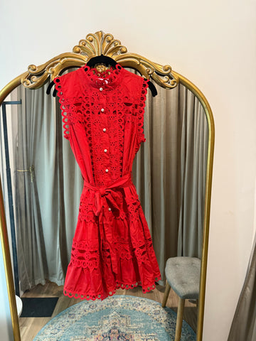 Emerson Dress - Red