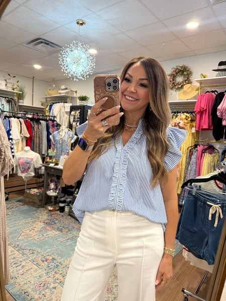 Kara Striped Top
