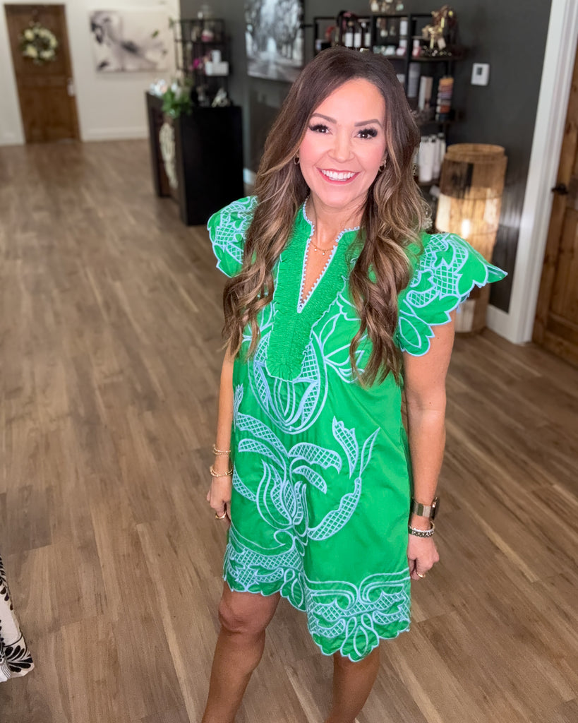 Timeless Appeal Dress - Green