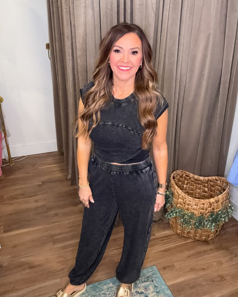 Love To Lounge Set - Black