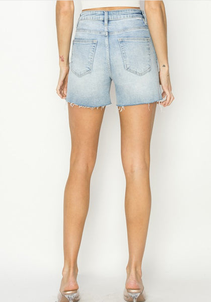 Heating Things Up Denim Shorts