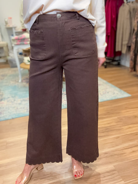 Perfectly You Pant - Brown