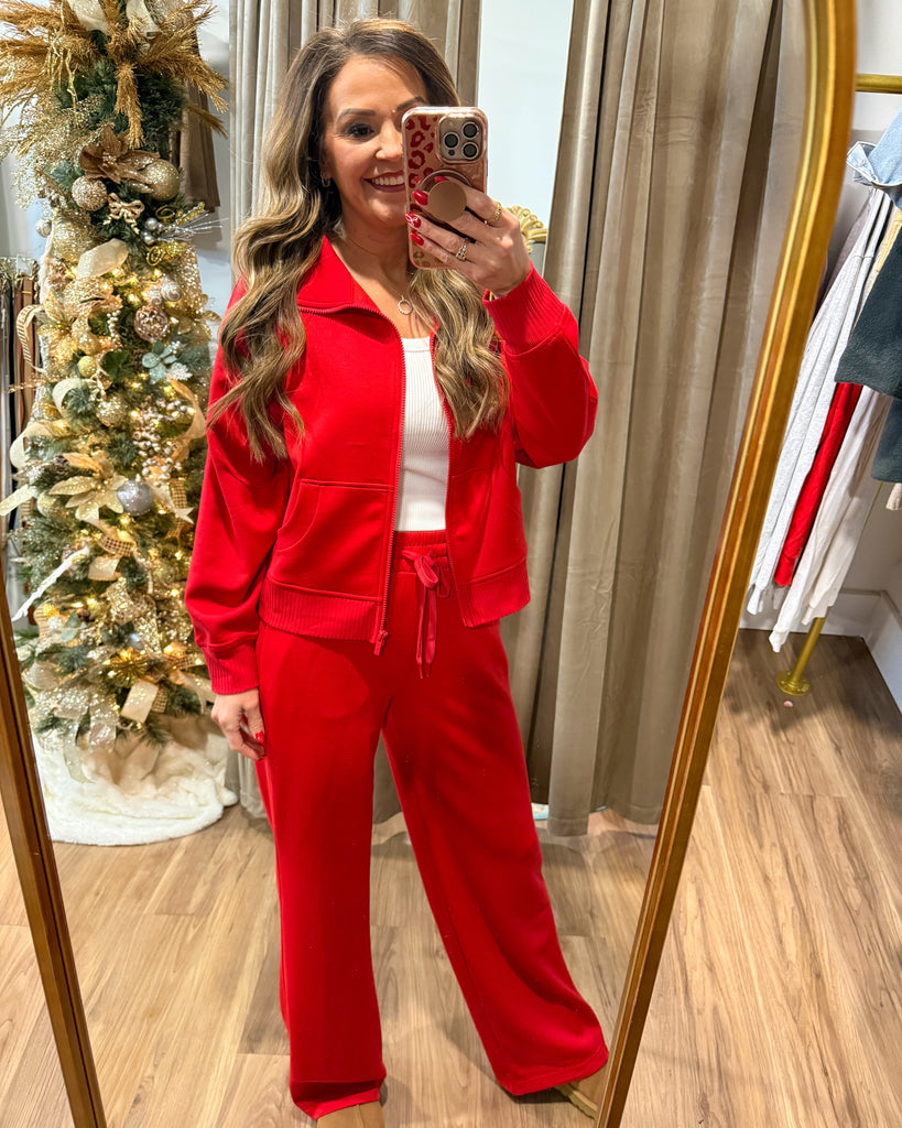 Lori Pant Set - Ruby