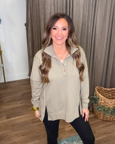 Lora Top - Sage Green